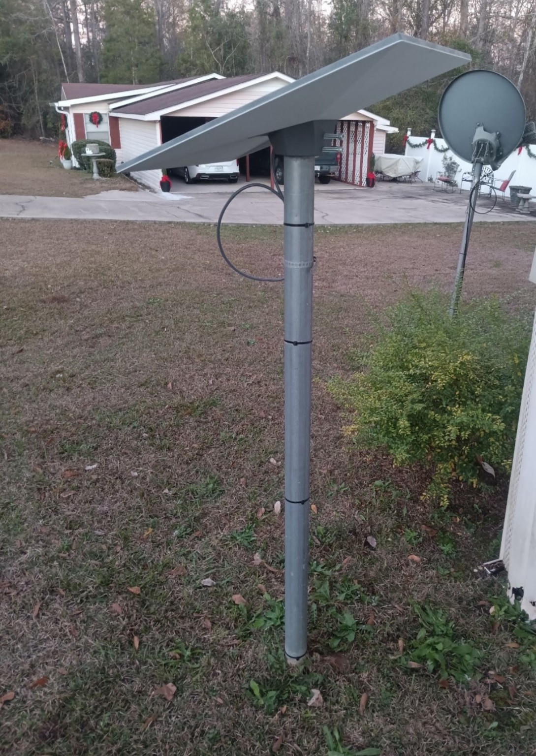 Starlink pole installation